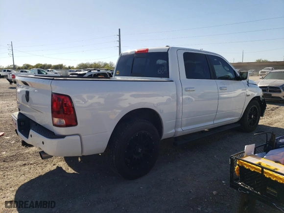 2010 Dodge Ram 1500 SLT with VIN 1D7RB1CT0AS176331, listed as a Copart auction lot 80502534 with 174,968 mi miles and Salvage Title. Bid and sale history available at carsss.com. Image 3.