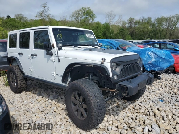 2014 Jeep Wrangler Unlimited Sahara z VIN 1C4HJWEG8EL257437, wystawiony jako Copart lot #55594695 z przebiegiem 157 575 mil mil oraz Czysty tytuł • Clean title. Historia ofert i sprzedaży dostępna na DreamBid. Obrazek 4.