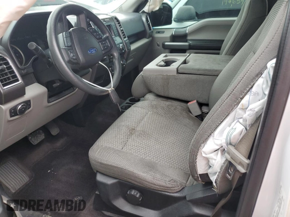 2016 Ford F-150 XL with VIN 1FTEW1CF8GKE97257, listed as a Copart auction lot 58475435 with 215,849 mi miles and Salvage title. Bid and sale history available at DreamBid. Image 7.