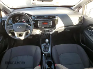 2016 Kia Rio LX with VIN KNADM4A39G6689997, listed as a Copart auction lot 46928295 with 157,187 mi miles and Salvage Title. Bid and sale history available at carsss.com. Image 8.