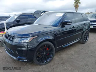 2020 Land Rover Range Rover Sport HSE with VIN SALWR2SU5LA738654, listed as a IAAI auction lot 41735607 with 22,423 mi miles. Bid and sale history available at carsss.com. Image 17.