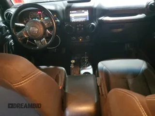 2018 Jeep Wrangler JK Unlimited Sahara with VIN 1C4BJWEG2JL869892, listed as a Copart auction lot 74474184 with 82,098 mi miles and Salvage Title. Bid and sale history available at carsss.com. Image 8.