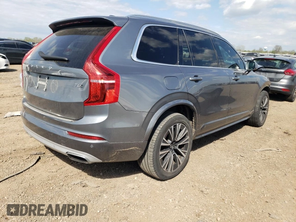 2020 Volvo XC90 Momentum z VIN YV4A22PK2L1593096, wystawiony jako Copart lot #55892385 z przebiegiem 53 559 mil mil oraz Szkoda całkowita • Salvage title. Historia ofert i sprzedaży dostępna na DreamBid. Obrazek 3.