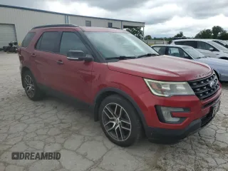 2017 Ford Explorer Sport с VIN 1FM5K8GT9HGC16734, выставлен на аукционе Copart как лот 65397425 с пробегом 115 780 миль миль и Чистый • Clean title. История ставок и продаж доступна на DreamBid. Изображение 4.