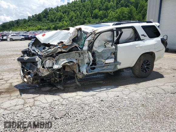 2021 Toyota 4Runner TRD Off Road Premium with VIN JTERU5JR3M5860985, listed as a Copart auction lot 61002155 with Not provided miles and Salvage title. Bid and sale history available at DreamBid. Image 1.