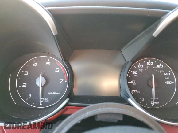 2020 Alfa Romeo Giulia Ti with VIN ZARFANBN2L7630245, listed as a Copart auction lot 84069784 with 0 mi miles and Salvage Title. Bid and sale history available at carsss.com. Image 9.