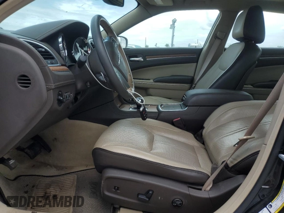 2013 Chrysler 300 Luxury Series with VIN 2C3CCASG7DH534199, listed as a Copart auction lot 75991324 with Not Provided miles and Salvage Title. Bid and sale history available at DreamBid. Image 7.