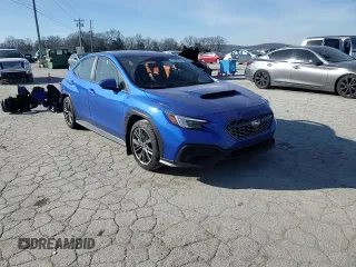 2024 Subaru WRX with VIN JF1VBAB66R9804762, listed as a Copart auction lot 43208755 with 7,561 mi miles and Salvage Title. Bid and sale history available at carsss.com. Image 10.