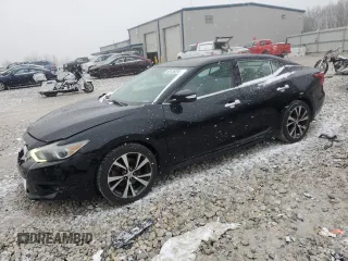 2017 Nissan Maxima SV with VIN 1N4AA6AP0HC383938, listed as a Copart auction lot 50135285 with 162,397 mi miles and Salvage Title. Bid and sale history available at DreamBid. Image 1.