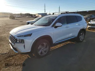 2022 Hyundai Santa Fe SEL with VIN 5NMS2DAJ0NH418955, listed as a Copart auction lot 50609365 with 27,860 mi miles and Salvage Title. Bid and sale history available at carsss.com. Image 1.