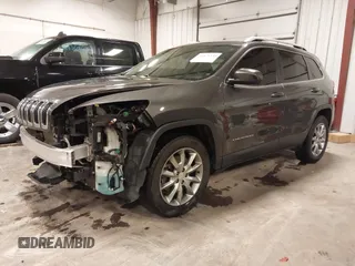 2018 Jeep Cherokee Limited with VIN 1C4PJMDX7JD535623, listed as a IAAI auction lot 41824338 with 99,992 mi miles. Bid and sale history available at carsss.com. Image 20.