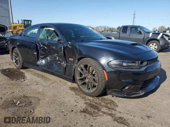 2020 Dodge Charger Scat Pack Widebody z VIN 2C3CDXGJ6LH185832, wystawiony jako Copart lot #51039485 z przebiegiem 43 898 mil mil oraz Szkoda całkowita • Salvage title. Historia ofert i sprzedaży dostępna na DreamBid. Obrazek 4.