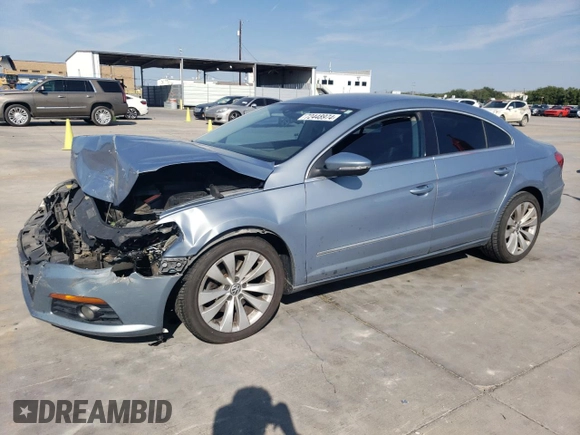 2009 Volkswagen CC Sport with VIN WVWML73C59E540208, listed as a Copart auction lot 72448974 with 234,238 mi miles and Salvage Title. Bid and sale history available at carsss.com. Image 1.