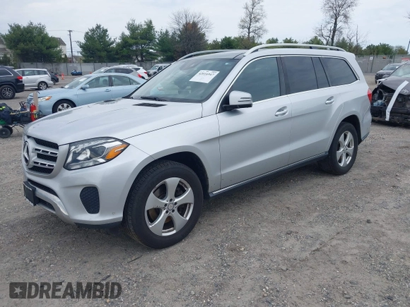 2017 Mercedes-Benz GLS 450 с VIN 4JGDF6EE8HA832064, выставлен на аукционе IAAI как лот 42016947 с пробегом 141 574 миль миль и . История ставок и продаж доступна на DreamBid. Изображение 2.