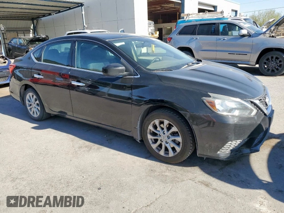 2019 Nissan Sentra S with VIN 3N1AB7AP7KY438111, listed as a Copart auction lot 57525855 with 77,122 mi miles and Salvage title. Bid and sale history available at DreamBid. Image 4.