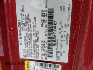 2016 Ford Mustang V6 z VIN 1FA6P8AM4G5301427, wystawiony jako Copart lot #58341105 z przebiegiem 113 008 mil mil oraz Szkoda całkowita • Salvage title. Historia ofert i sprzedaży dostępna na DreamBid. Obrazek 12.