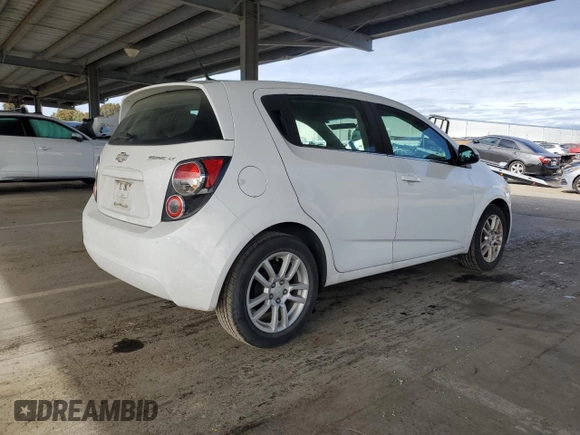 2013 Chevrolet Sonic LT with VIN 1G1JC6SG1D4127307, listed as a Copart auction lot 46739655 with 179,043 mi miles and Clean Title. Bid and sale history available at carsss.com. Image 3.