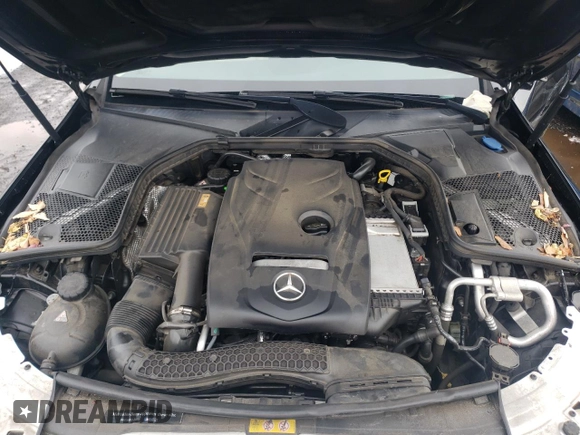 2017 Mercedes-Benz C C 300 with VIN 55SWF4JB9HU196631, listed as a Copart auction lot 52752505 with 84,367 mi miles and Salvage Title. Bid and sale history available at carsss.com. Image 11.