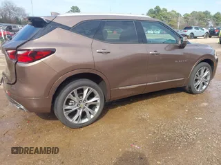 2019 Chevrolet Blazer Premier with VIN 3GNKBFRS3KS669764, listed as a IAAI auction lot 41549025 with 138,305 mi miles and . Bid and sale history available at DreamBid. Image 4.