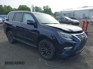 2021 Lexus GX 460 Premium z VIN JTJAM7BX8M5291655, wystawiony jako IAAI lot #42695839 z przebiegiem 41 647 mil mil oraz . Historia ofert i sprzedaży dostępna na DreamBid. Obrazek 1.