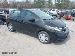 2019 Honda Fit LX with VIN 3HGGK5H43KM710749, listed as a IAAI auction lot 41834329 with 39,667 mi miles. Bid and sale history available at carsss.com. Image 1.