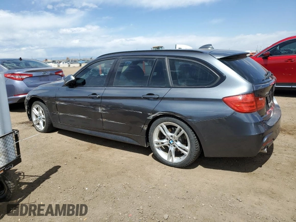 2014 BMW 3 Series 328d xDrive with VIN WBA3K5C59EK300009, listed as a Copart auction lot 54198815 with 83,165 mi miles and Salvage title. Bid and sale history available at DreamBid. Image 2.