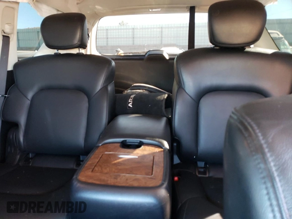 2022 Nissan Armada SL with VIN JN8AY2BB3N9814156, listed as a Copart auction lot 79773334 with 62,860 mi miles and Salvage Title. Bid and sale history available at carsss.com. Image 10.
