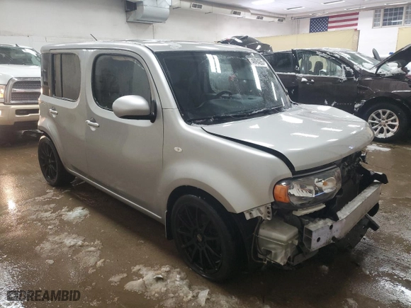 2009 Nissan Cube 1.8 SL with VIN JN8AZ28R99T122249, listed as a Copart auction lot 46084265 with NaN miles and Clean Title. Bid and sale history available at carsss.com. Image 4.