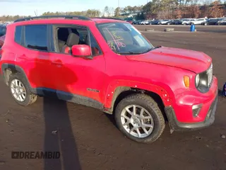 2019 Jeep Renegade Altitude with VIN ZACNJBBB9KPK14329, listed as a IAAI auction lot 41490766 with 140,234 mi miles and . Bid and sale history available at DreamBid. Image 1.