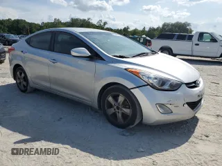 2013 Hyundai Elantra GLS z VIN KMHDH4AE5DU515615, wystawiony jako Copart lot #60572725 z przebiegiem 243 549 mil mil oraz Szkoda całkowita • Salvage title. Historia ofert i sprzedaży dostępna na DreamBid. Obrazek 4.