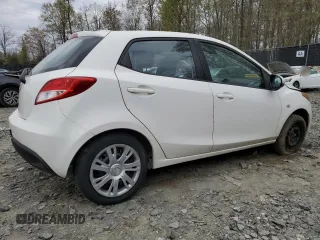 2014 Mazda 2 Sport with VIN JM1DE1KY3E0181629, listed as a Copart auction lot 51043475 with 107,849 mi miles and Salvage Title. Bid and sale history available at carsss.com. Image 3.