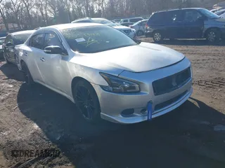 2012 Nissan Maxima 3.5 SV with VIN 1N4AA5AP5CC866134, listed as a IAAI auction lot 41540114 with 999,999 mi miles. Bid and sale history available at carsss.com. Image 1.