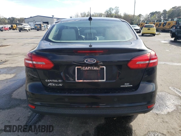 2015 Ford Focus SE with VIN 1FADP3F20FL285805, listed as a Copart auction lot 50131265 with 191,431 mi miles and Salvage Title. Bid and sale history available at carsss.com. Image 6.