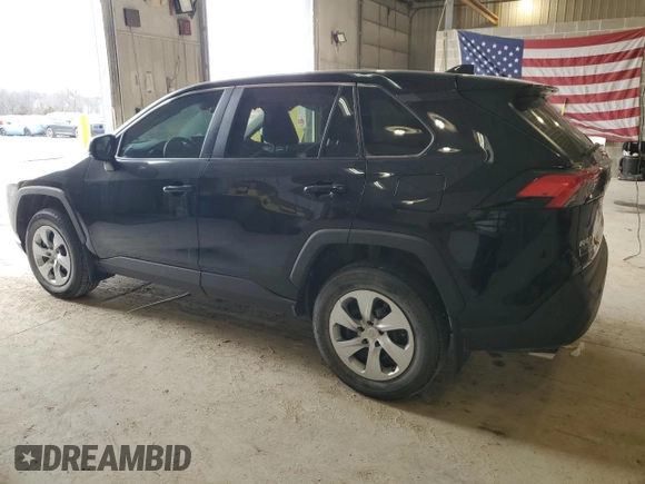 2022 Toyota RAV4 LE with VIN 2T3F1RFV0NC309521, listed as a Copart auction lot 50691855 with 28,956 mi miles and Salvage Title. Bid and sale history available at carsss.com. Image 2.