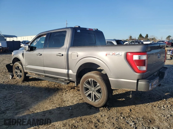 2023 Ford F-150 XL with VIN 1FTFW1E87PFB89685, listed as a Copart auction lot 42960605 with 20,077 mi miles and Salvage Title. Bid and sale history available at carsss.com. Image 2.