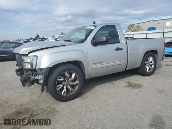 2010 GMC Sierra 1500 with VIN 1GTPCVEA8AZ161486, listed as a Copart auction lot 45309385 with 122,873 mi miles and Salvage Title. Bid and sale history available at DreamBid. Image 1.