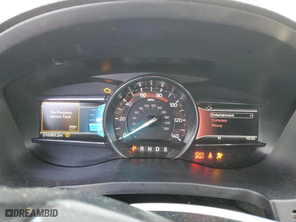 2017 Ford Explorer XLT with VIN 1FM5K8D81HGC53017, listed as a Copart auction lot 43862175 with 210,363 mi miles and Salvage Title. Bid and sale history available at carsss.com. Image 9.