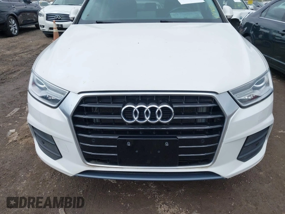 2017 Audi Q3 Premium with VIN WA1ECCFS7HR014647, listed as a IAAI auction lot 42023588 with 211,948 mi miles. Bid and sale history available at carsss.com. Image 6.