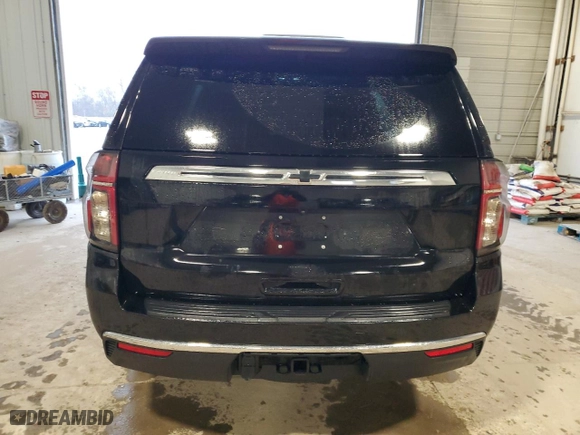 2022 Chevrolet Tahoe Commercial with VIN 1GNSKLED5NR271095, listed as a Copart auction lot 81087534 with 23,252 mi miles and Salvage Title. Bid and sale history available at carsss.com. Image 6.