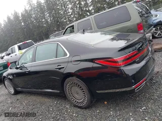 2022 Genesis G90 3.3T Premium with VIN KMTF34PA5NU096328, listed as a IAAI auction lot 41344972 with 6,923 mi miles. Bid and sale history available at carsss.com. Image 14.