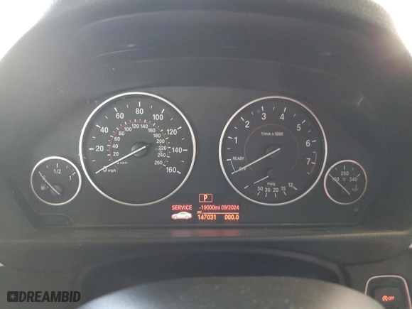 2015 BMW 3 Series 328i with VIN WBA3A5G51FNS83056, listed as a Copart auction lot 50344275 with 147,031 mi miles and Clean Title. Bid and sale history available at carsss.com. Image 9.