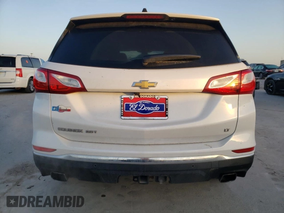 2020 Chevrolet Equinox LT with VIN 3GNAXLEX3LS732165, listed as a Copart auction lot 50311515 with 80,265 mi miles and Salvage Title. Bid and sale history available at carsss.com. Image 6.