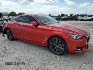 2018 Infiniti Q60 Red Sport 400 z VIN JN1FV7EL4JM630771, wystawiony jako Copart lot #47432165 z przebiegiem 50 815 mil mil oraz Nie do naprawy • Non repairable. Historia ofert i sprzedaży dostępna na DreamBid. Obrazek 4.