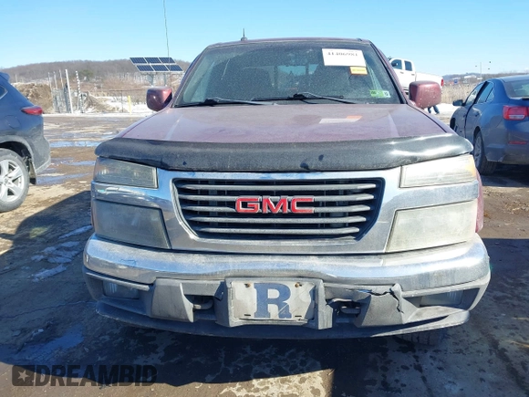 2009 GMC Canyon SLE1 with VIN 1GTDS13E898136772, listed as a IAAI auction lot 41406981 with 190,691 mi miles. Bid and sale history available at carsss.com. Image 6.