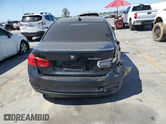 2016 BMW 3 Series 328d z VIN WBA8E5C54GK388631, wystawiony jako Copart lot #58762664 z przebiegiem Nie podano mil oraz Czysty tytuł • Clean title. Historia ofert i sprzedaży dostępna na DreamBid. Obrazek 6.