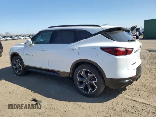 2019 Chevrolet Blazer RS z VIN 3GNKBJRS4KS566498, wystawiony jako Copart lot #55975745 z przebiegiem 62 290 mil mil oraz Szkoda całkowita • Salvage title. Historia ofert i sprzedaży dostępna na DreamBid. Obrazek 2.