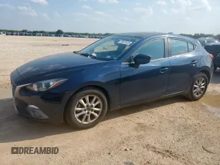 2016 Mazda 3 i Touring with VIN 3MZBM1M74GM268600, listed as a Copart auction lot 58341525 with 61,640 mi miles and Salvage title. Bid and sale history available at DreamBid. Image 1.