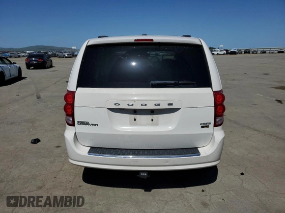 2011 Dodge Grand Caravan Crew with VIN 2D4RN5DG4BR699707, listed as a Copart auction lot 52055425 with 144,904 mi miles and Salvage Title. Bid and sale history available at DreamBid. Image 6.