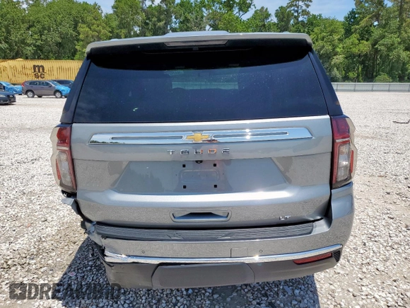 2023 Chevrolet Tahoe LT with VIN 1GNSCNKD5PR338827, listed as a Copart auction lot 58470215 with 22,909 mi miles and Salvage title. Bid and sale history available at DreamBid. Image 6.