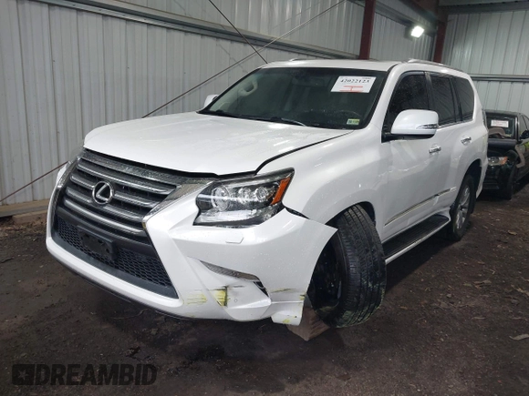 2017 Lexus GX with VIN JTJBM7FX7H5155117, listed as a IAAI auction lot 42022123 with 76,490 mi miles. Bid and sale history available at carsss.com. Image 2.